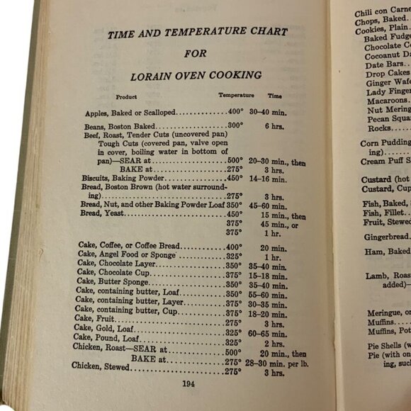 Vintage Magic Chef Cooking Cookbook By American Stove Co Twelfth Edition 1935 - Picture 10 of 10